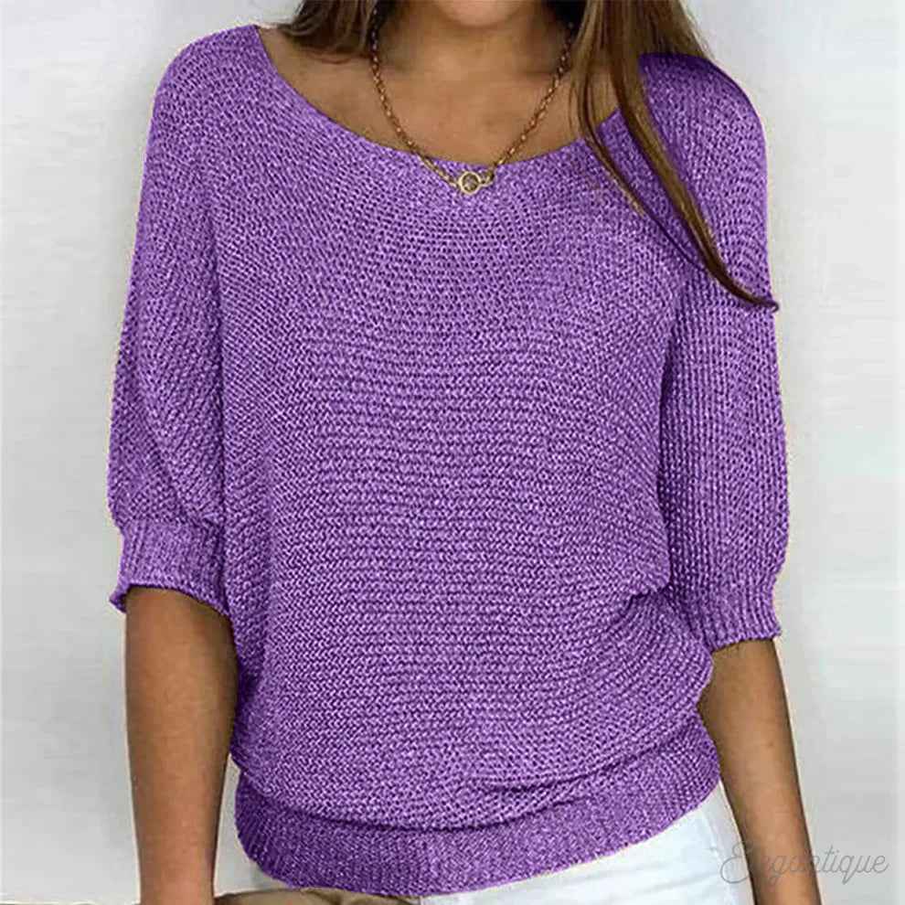 JOLENE™ Federleichter Strickpullover