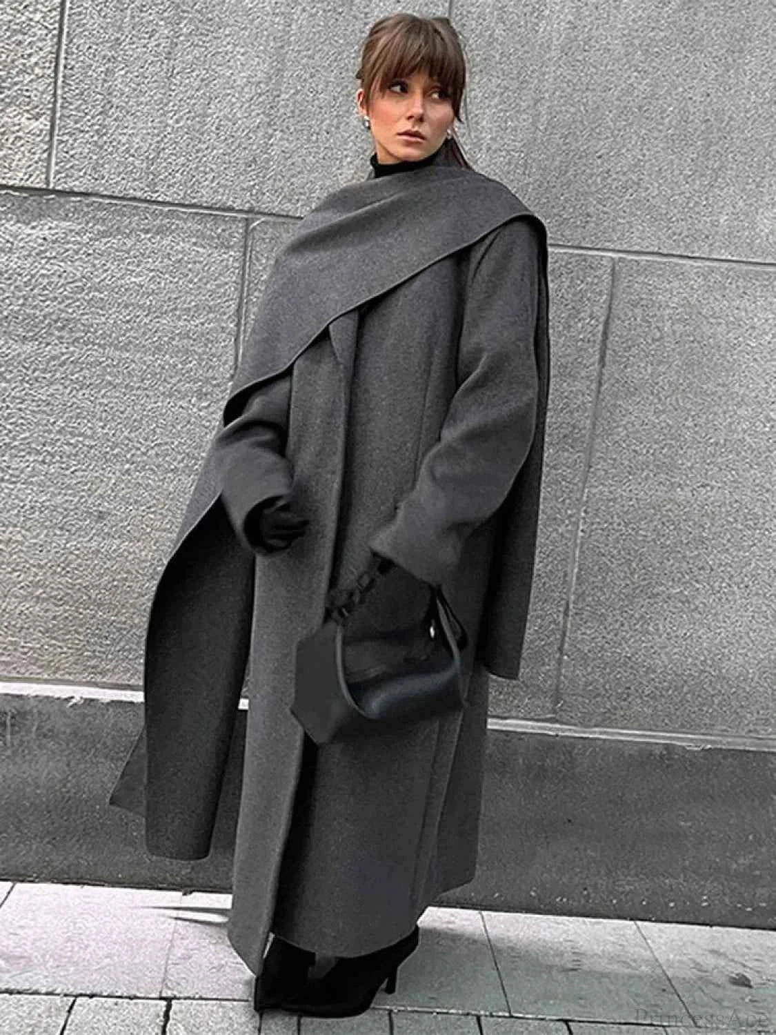 Eleganter Doppelt-Knopf-Mantel mit klassischem Reverskragen