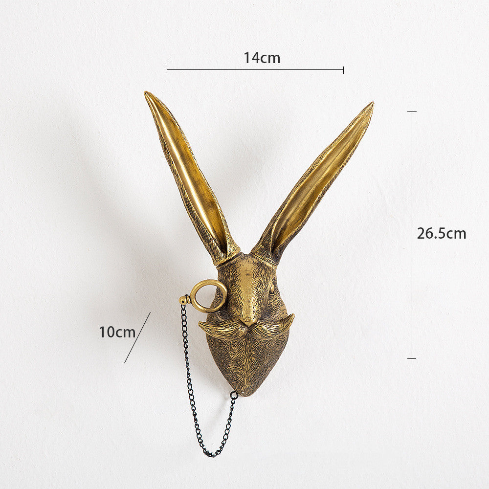 Deer Head 'Frankie' Wanddekoration - Realistische Kunstharz-Wanddekoration