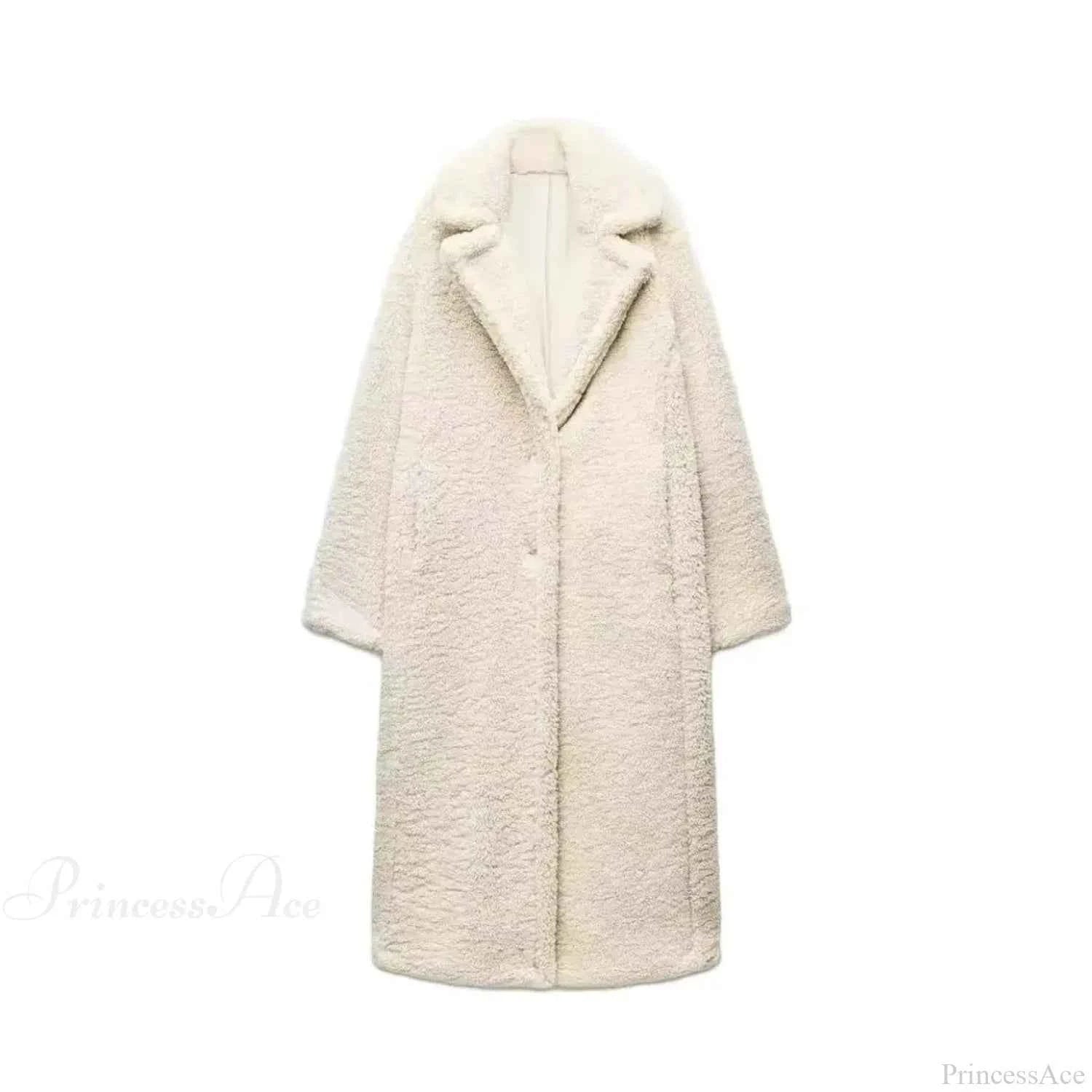 Vintage Woll- und Stoffmix Mantel mit Doppeltastenverschluss