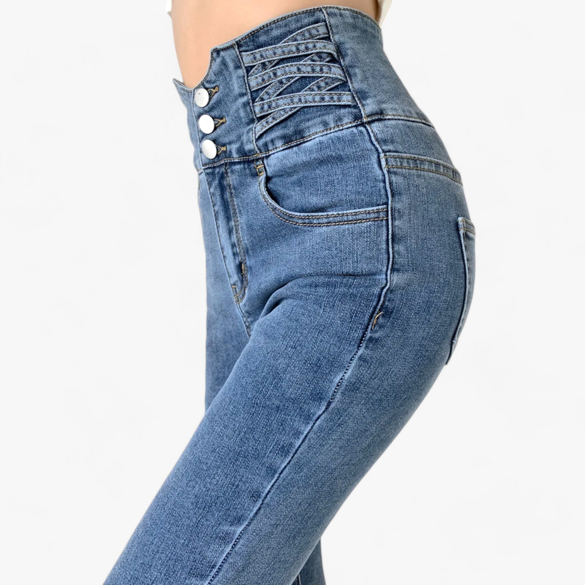 Skinny Pencil Jeans - Slim stretch for en flatterende pasform
