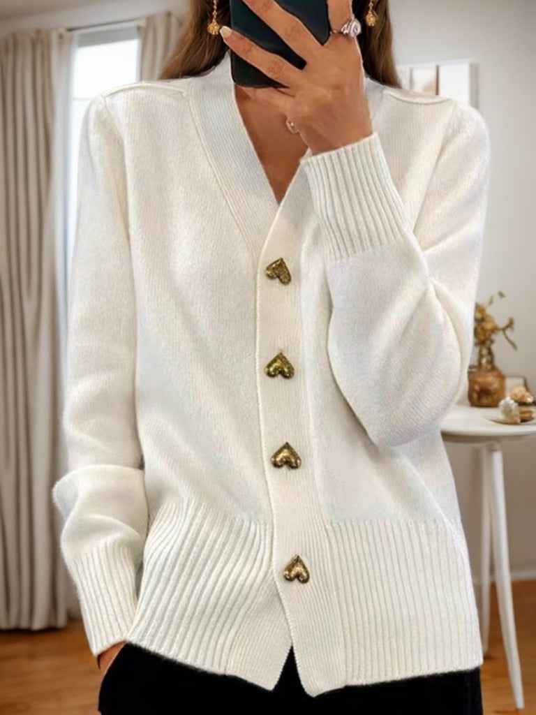 Elira | Zeitlose Cardigan-Strickjacke für Alltagseleganz