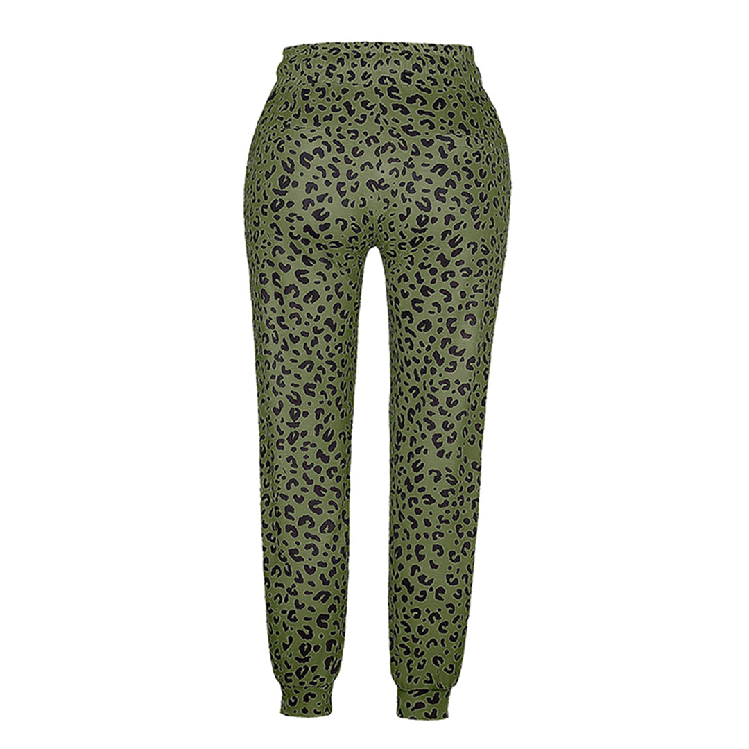 Xandra | Stilvolle Damenhose mit eleganten Leo-Print