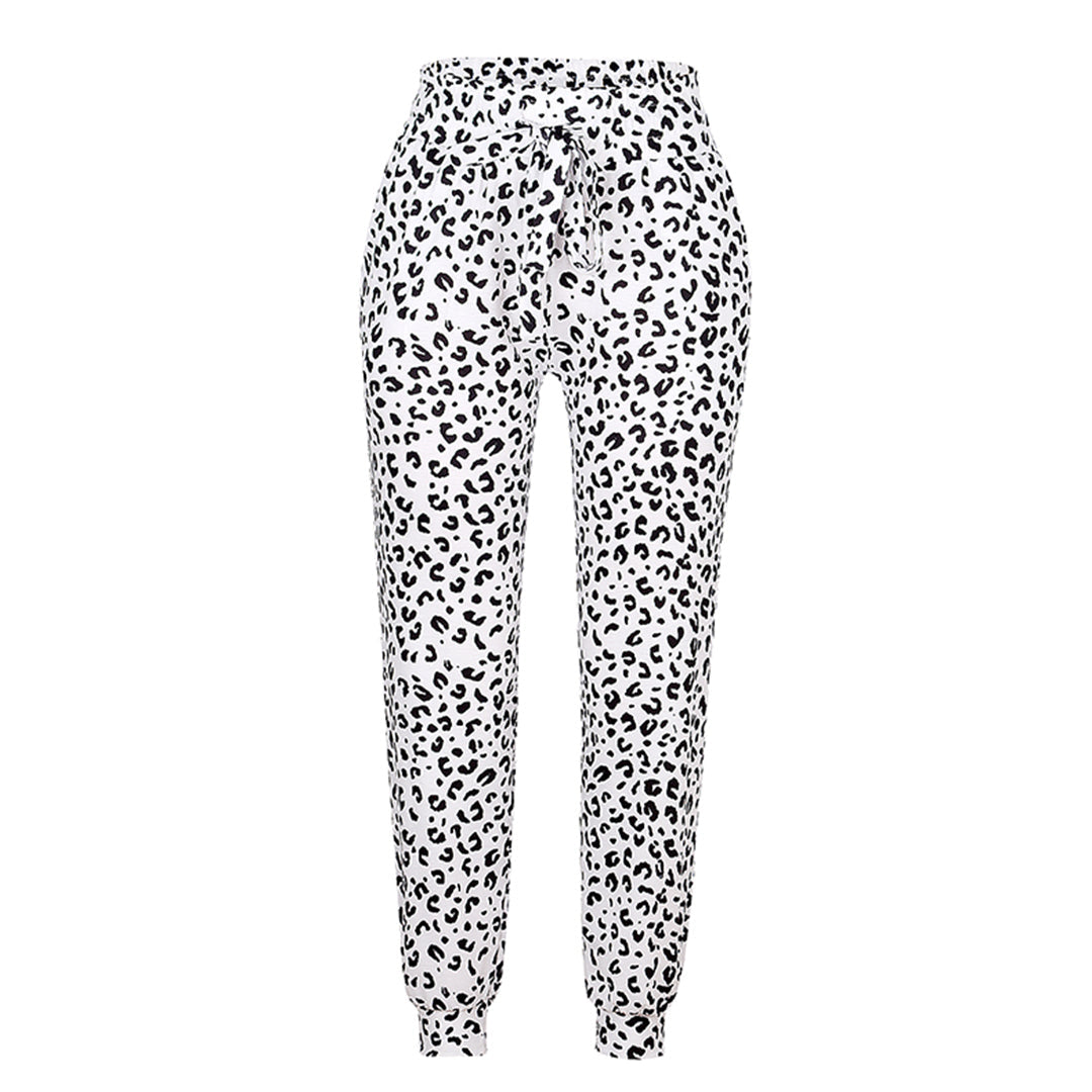 Xandra | Stilvolle Damenhose mit eleganten Leo-Print