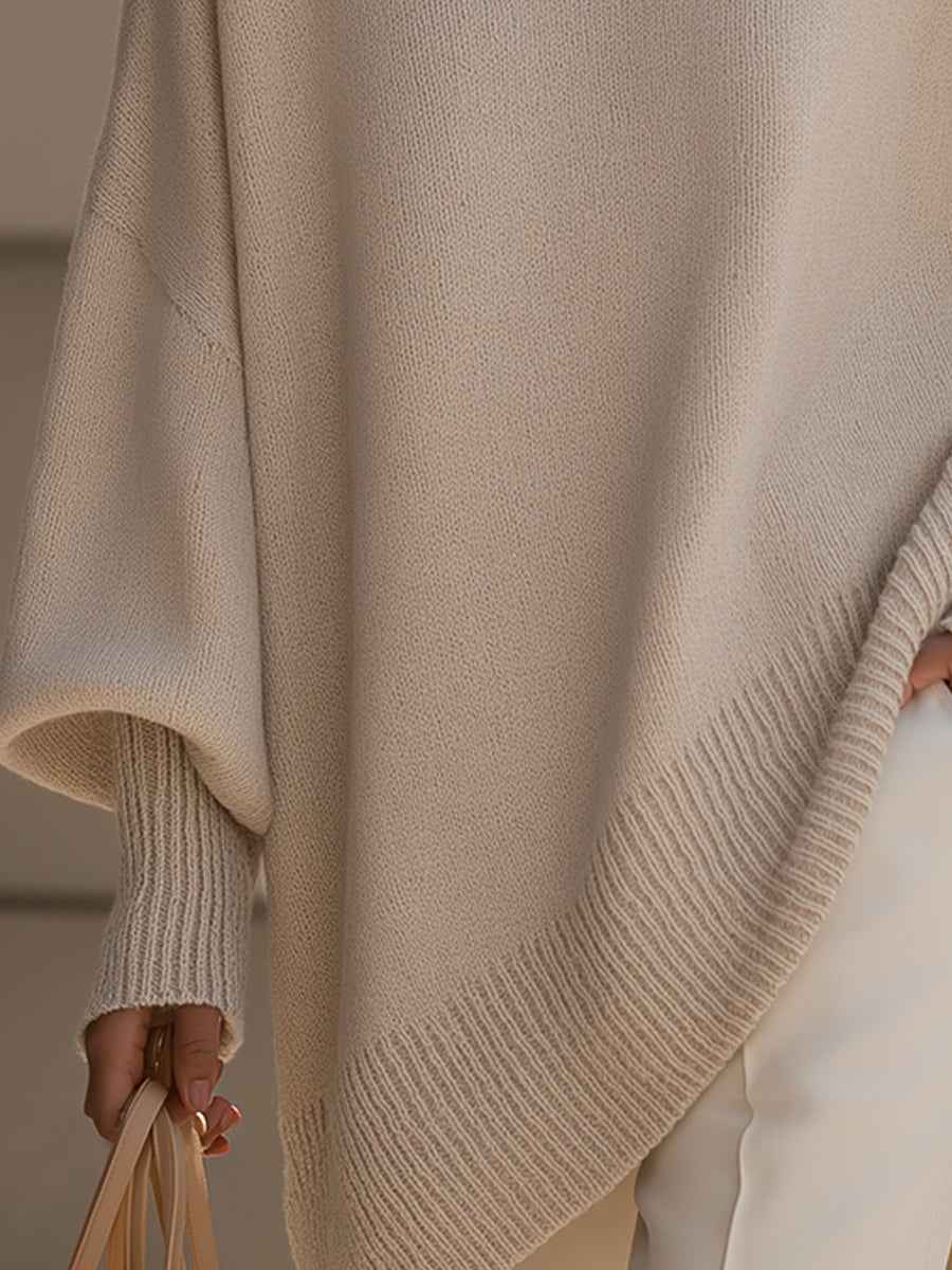 Mandy – Oversize-Poncho für stilvolle, mühelose Eleganz