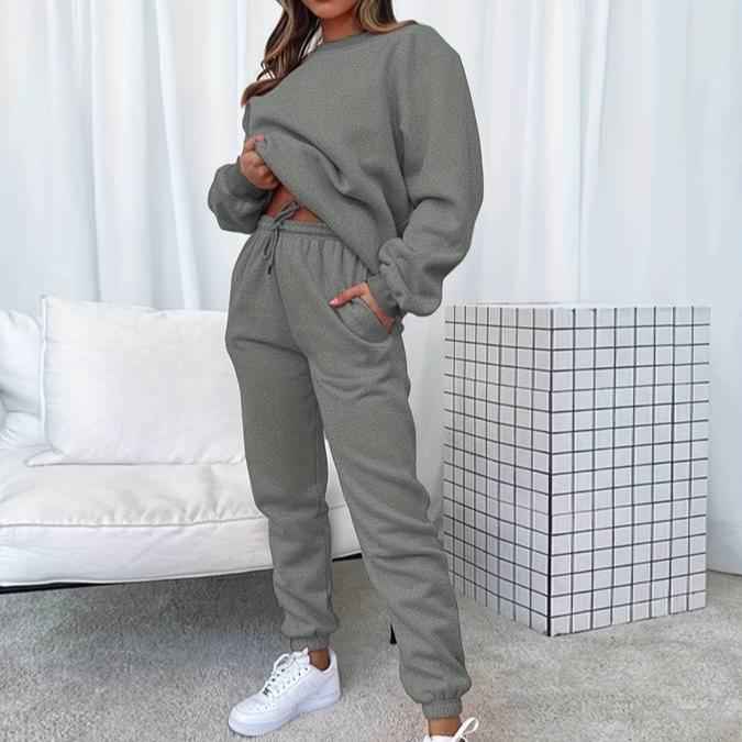 Jenna | Damen-Set aus Sweatshirt und Jogger