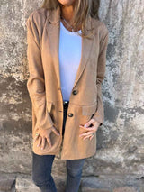Ariadna eleganter Mantel mit praktischen Taschen
