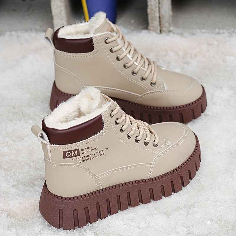 Celestine - Gemütliche, warme, stilvolle gefütterte Sneaker für ganztägigen Tragekomfort