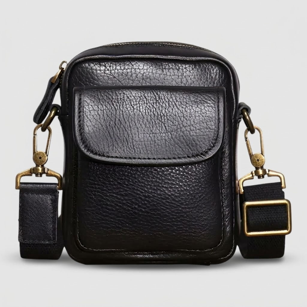 Kleine Schwarze Premium Herren Alltagstasche
