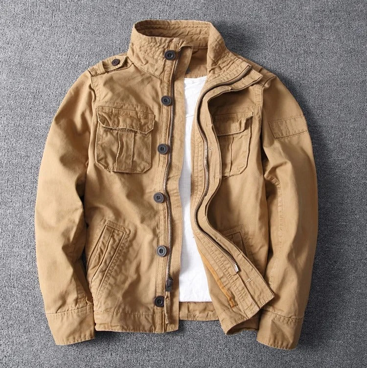Daniel - Robuste und elegante Militär-Tarnjacke