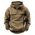 Taktisk hoodie til mænd, militær- og urbanstil tøj