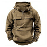 Taktischer Hoodie für Männer, Militär- und Urbanstil Kleidung