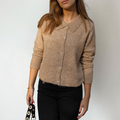 Elegant och bekväm cardigan för en avslappnad stil dam