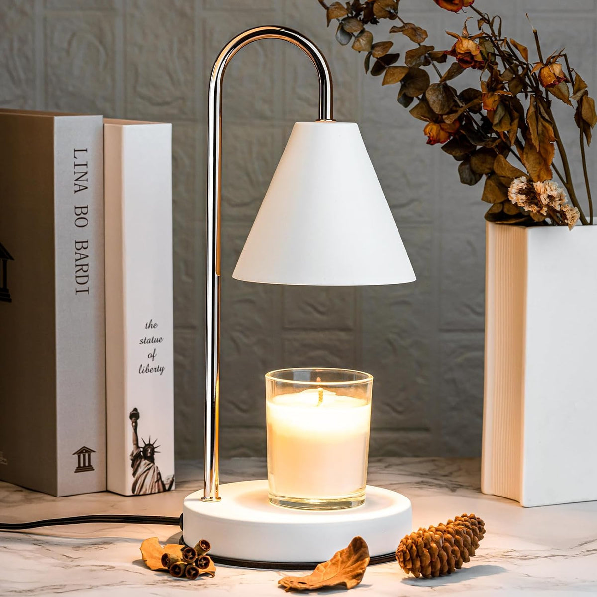 Kerzenwärmer Lampe – Flammenlose Wachsschmelzlampe