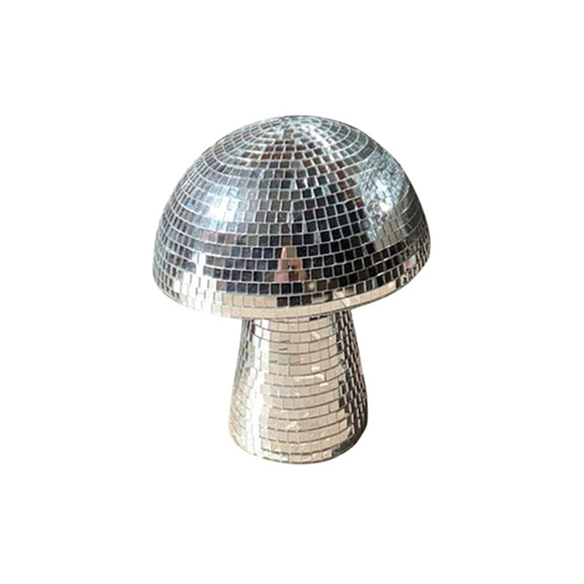 Discokugel Pilzlampe – Spiegelmosaik Akzentlicht