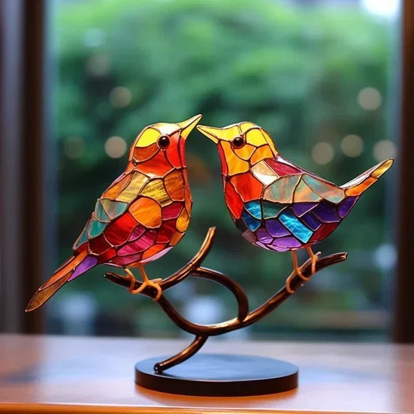 Oryxen - Einzigartige Handgefertigte Vogelstatue für elegante Gartendekoration