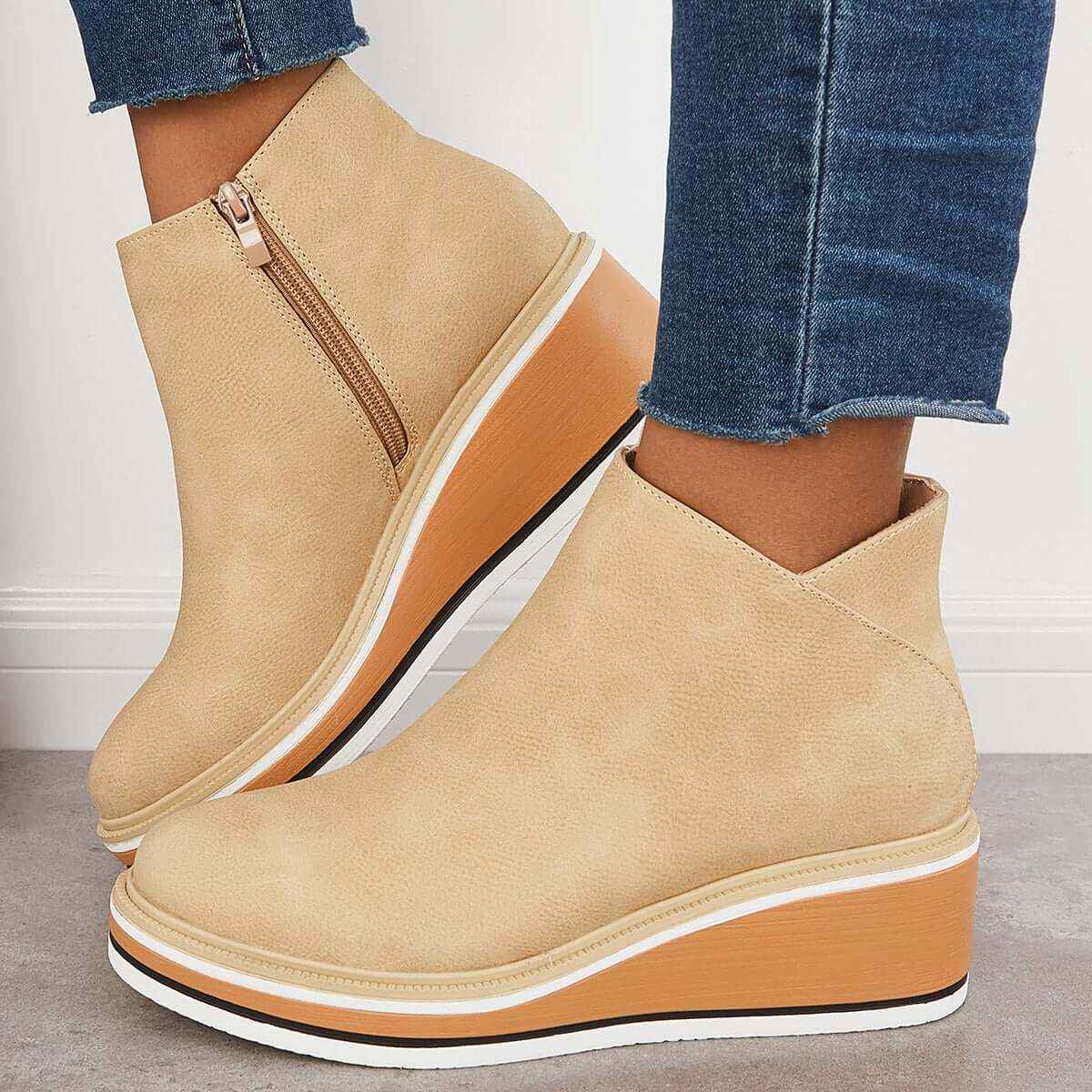 Elegante Orthopädische Schuhe für Damen hinten