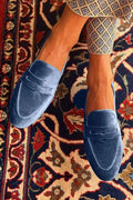Eleganter Samt-Loafer