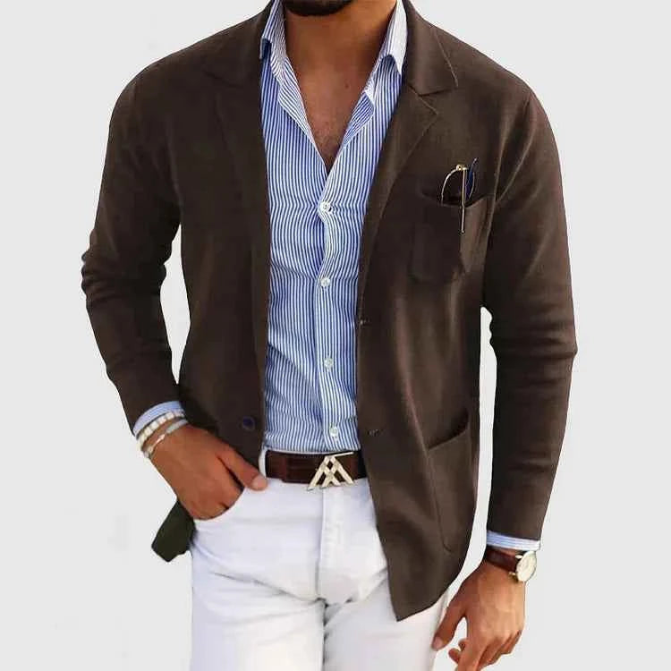 Marcelo™ klassische Herrenjacke – Zeitlose Eleganz für jeden Anlass