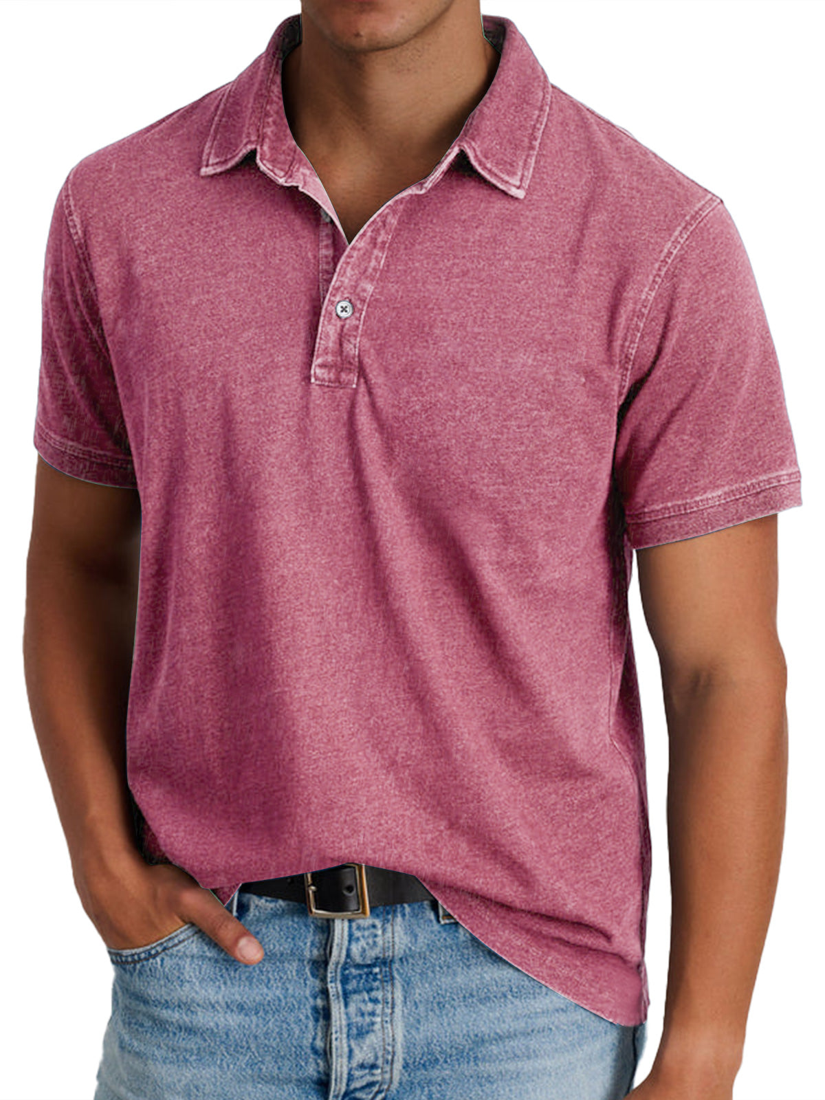 Raveena - Elegantes Polo mit Kragen für einen eleganten Look