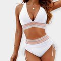 Hochtaillierter Bikini mit Polsterung