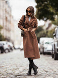 Schicker und eleganter Damen-Langarmmantel