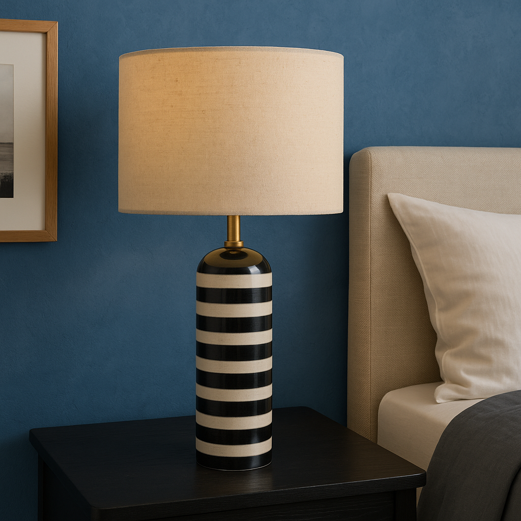 Florentha - Luxuriöse Marmor-Tischlampe für elegante Beleuchtung