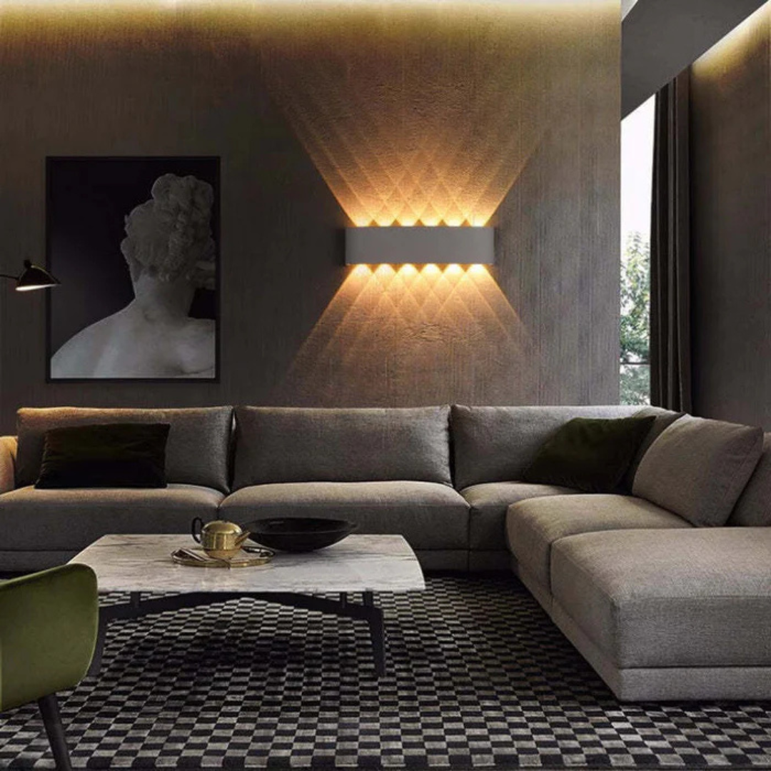 Stralix – Energieeffiziente LED-Wandleuchte für Innen und Außen im Modernen Design