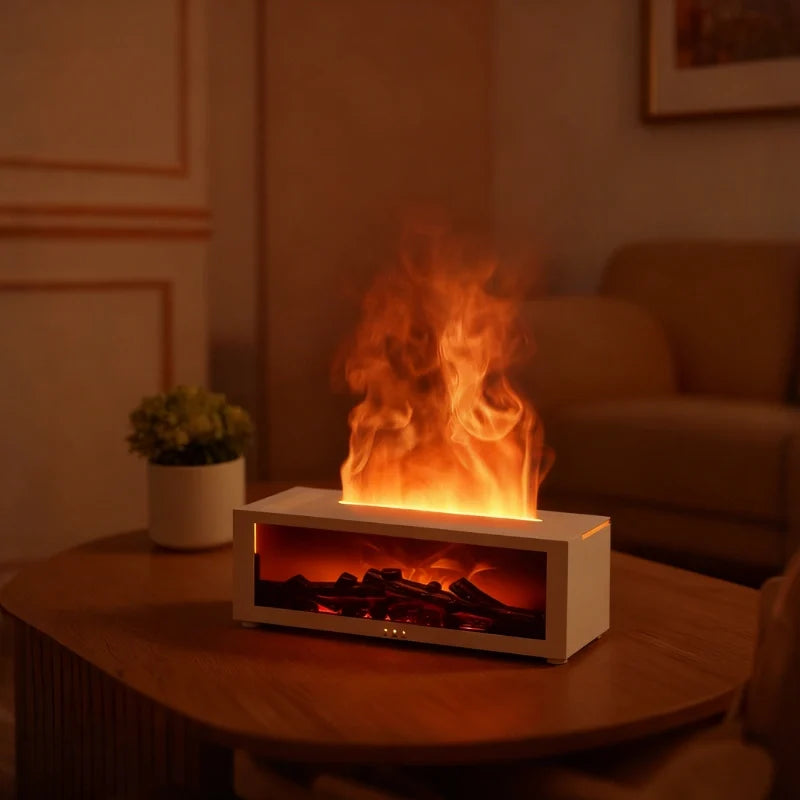 HearthGlow Flammen-Luftbefeuchter – Gemütlicher Feuer-Effekt Diffusor