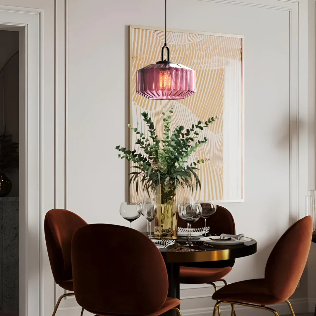 Mireta - Vintage Stilvolle Bunte Glas Hanglampe für eine Einzigartige Atmosphäre