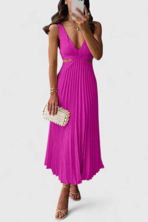 Karen | Zeitloses ärmelloses Kleid mit einer eleganten Silhouette