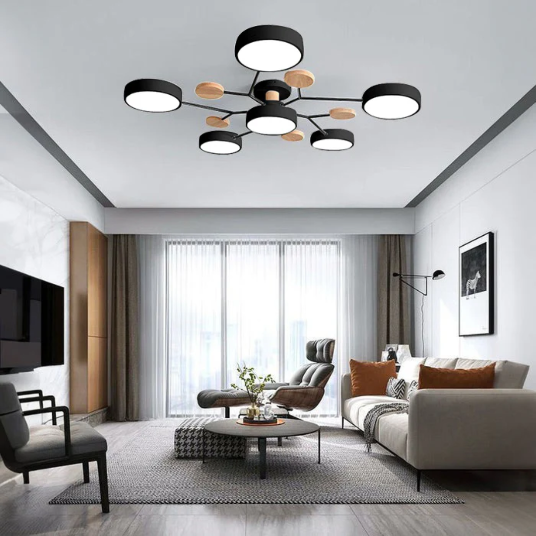 Clio – Moderne runde LED-Deckenleuchte