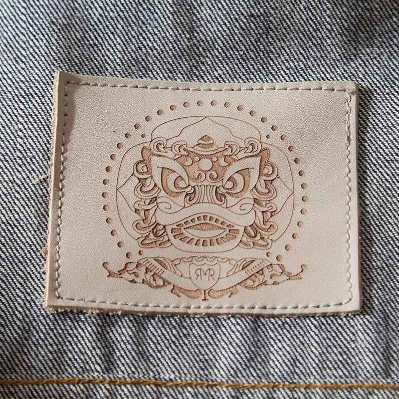 Rebel Denim-Jacke – Kühne und stilvolle Überbekleidung für einen mutigen Look