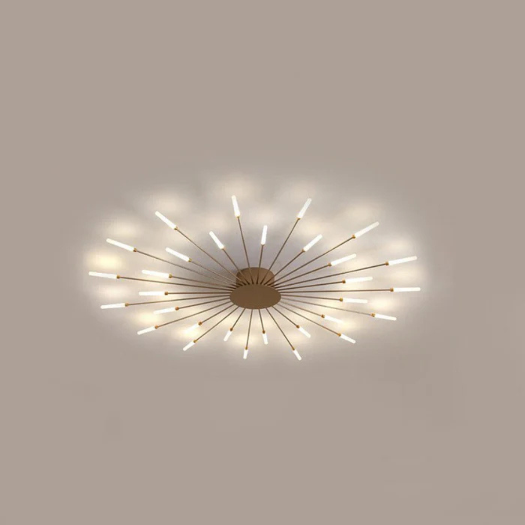 Spiral Luxe LED-Deckenleuchte | Moderne und elegante Deckenbeleuchtung für das Wohnzimmer