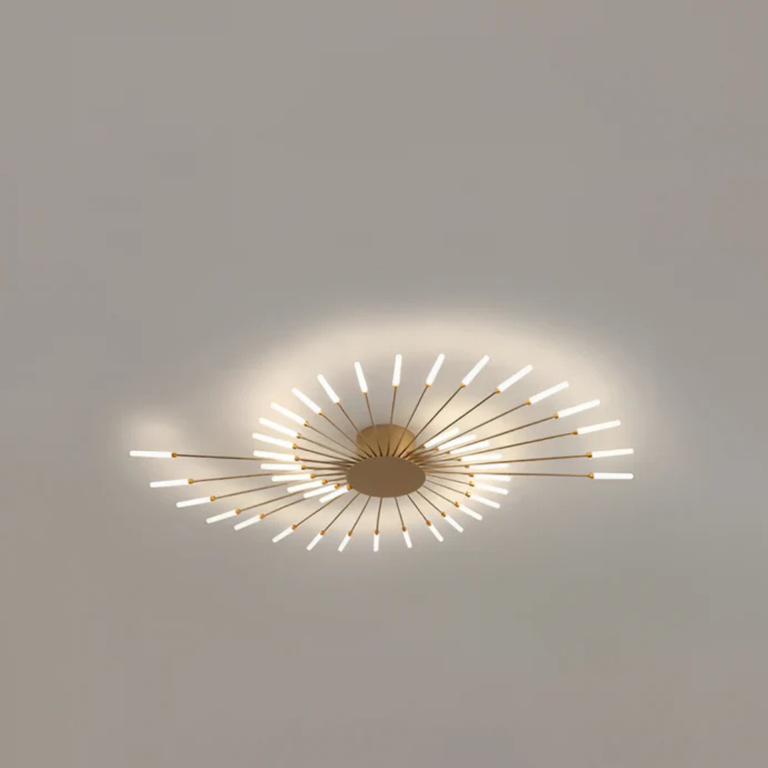 Spiral Luxe LED-Deckenleuchte | Moderne und elegante Deckenbeleuchtung für das Wohnzimmer