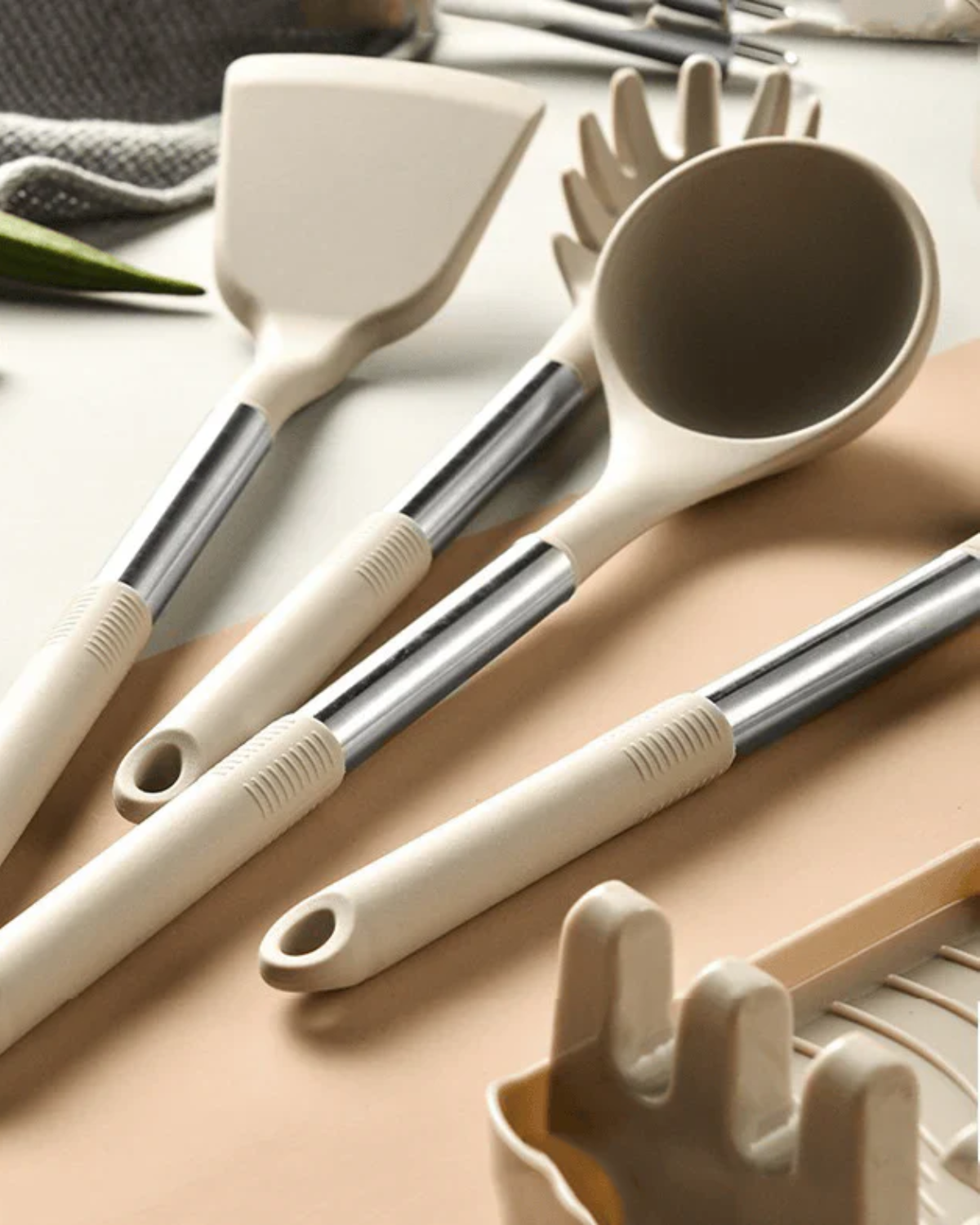 13-teiliges Silikon Küchenutensilien Set