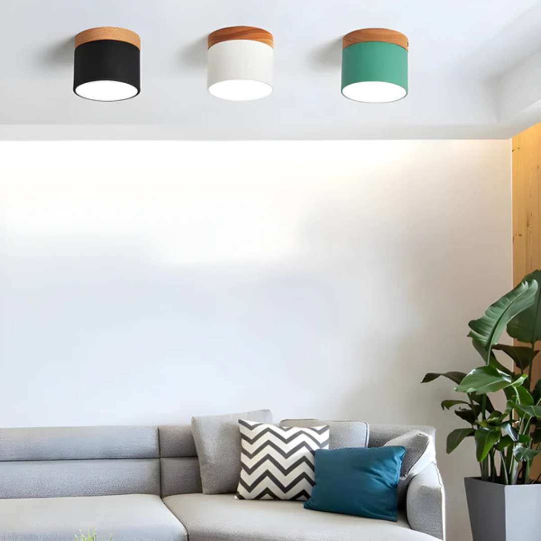 Vesta - Elegante Vintage LED-Deckenleuchte für stimmungsvolles Licht