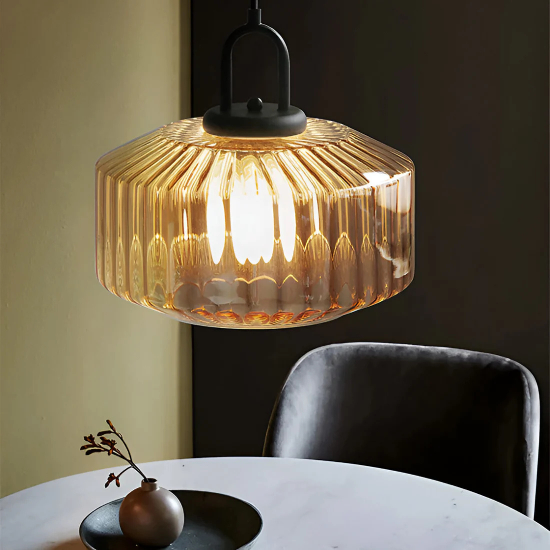 Mireta - Vintage Stilvolle Bunte Glas Hanglampe für eine Einzigartige Atmosphäre