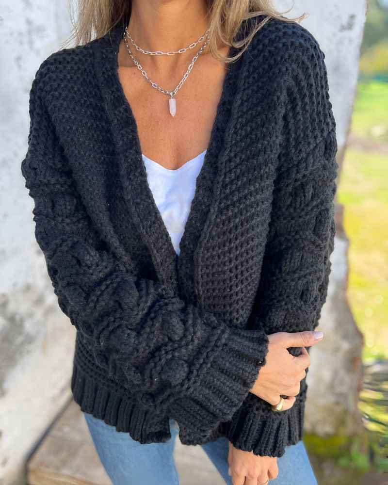 COLLEEN™ Kuscheliger zeitloser Strickcardigan