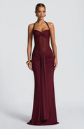Sirenen-Sanduhr-Abendkleid — Betörende Silhouette, Zeitloser Glamour