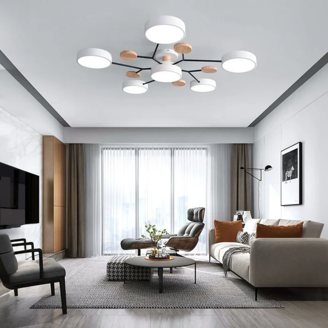Clio – Moderne runde LED-Deckenleuchte