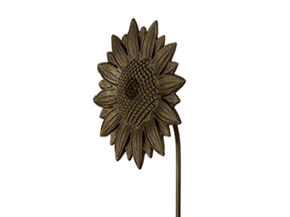 Sonnenblume - Rostiges Metallblumen-Gartennagel Zum Rosten Konzipiert