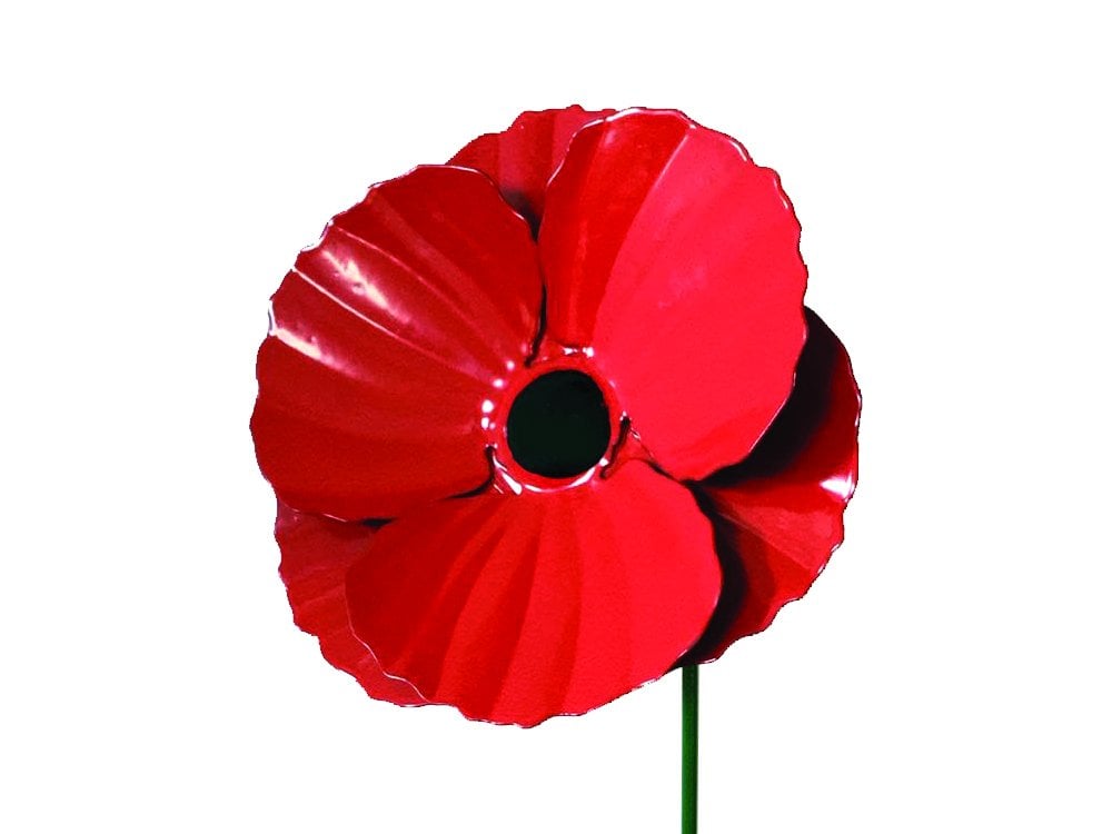 Mohn-Gartenpfähle - Packung mit 3