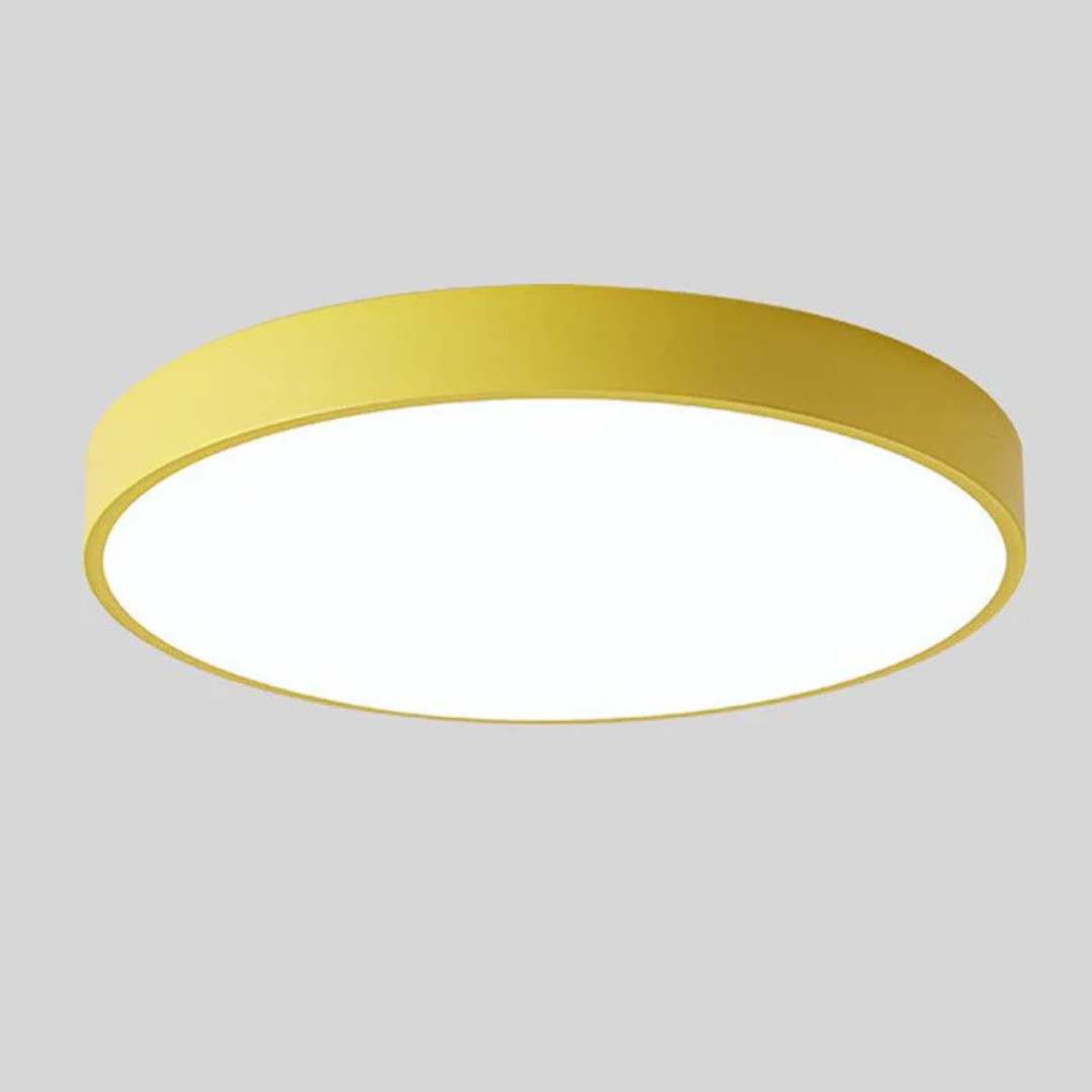 Delos - Elegante skandinavische Holz-LED-Deckenleuchte für moderne Innenräume