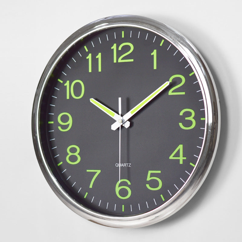 Treviq - Große Wanduhr mit LED-Beleuchtung für moderne Optik