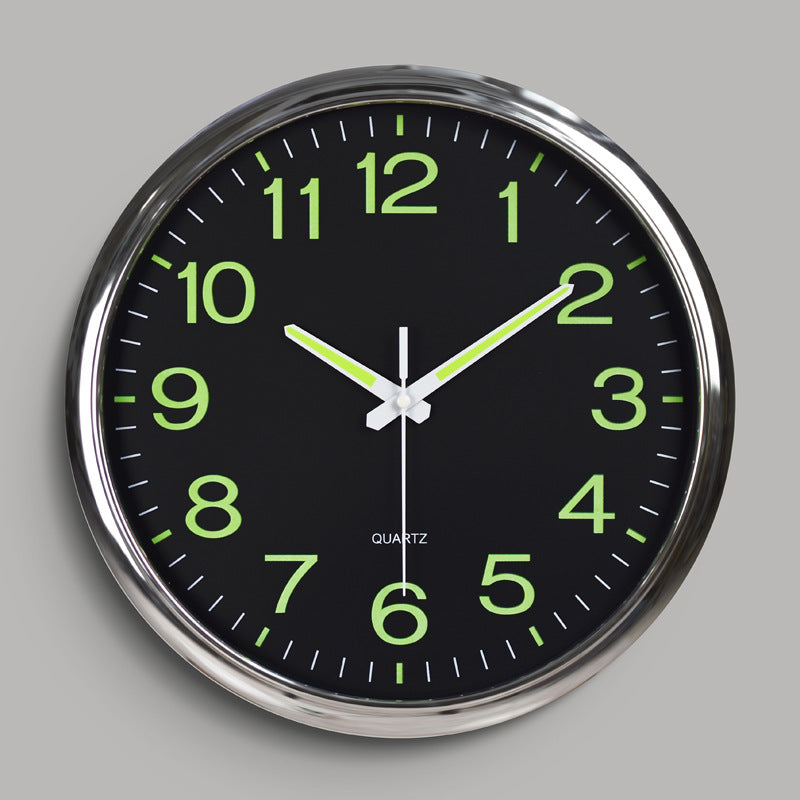 Treviq - Große Wanduhr mit LED-Beleuchtung für moderne Optik