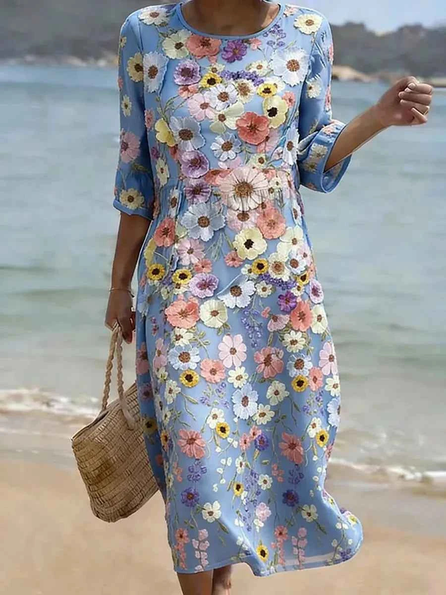 Brooke | Elegantes Blumenkleid