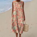 Ellis - Vintage-Blumenkleid