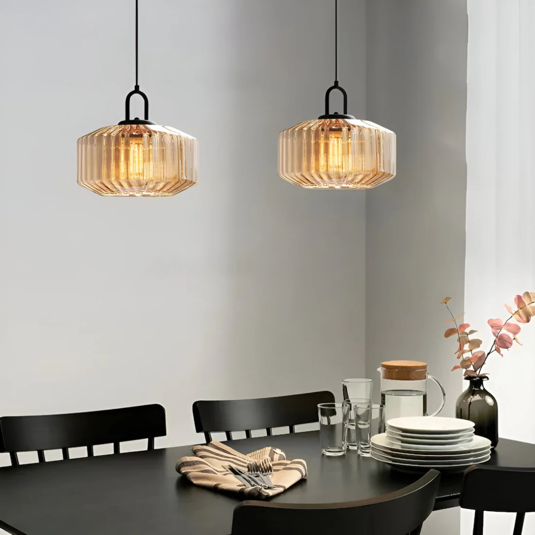 Mireta - Vintage Stilvolle Bunte Glas Hanglampe für eine Einzigartige Atmosphäre