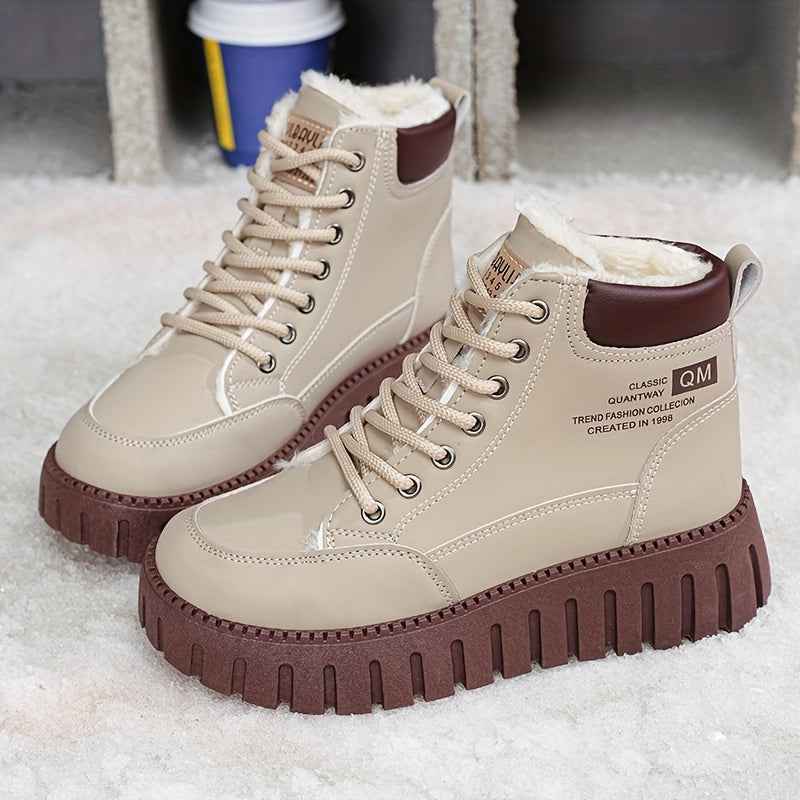 Celestine - Gemütliche, warme, stilvolle gefütterte Sneaker für ganztägigen Tragekomfort